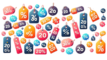 Até 50% de desconto